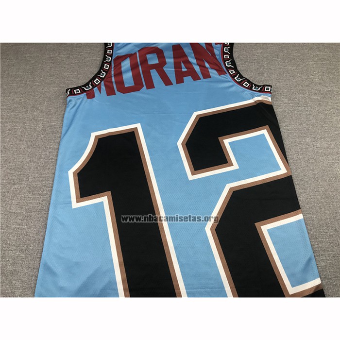 Camiseta Memphis Grizzlies Ja Morant NO 12 Mitchell & Ness Big Face Verde